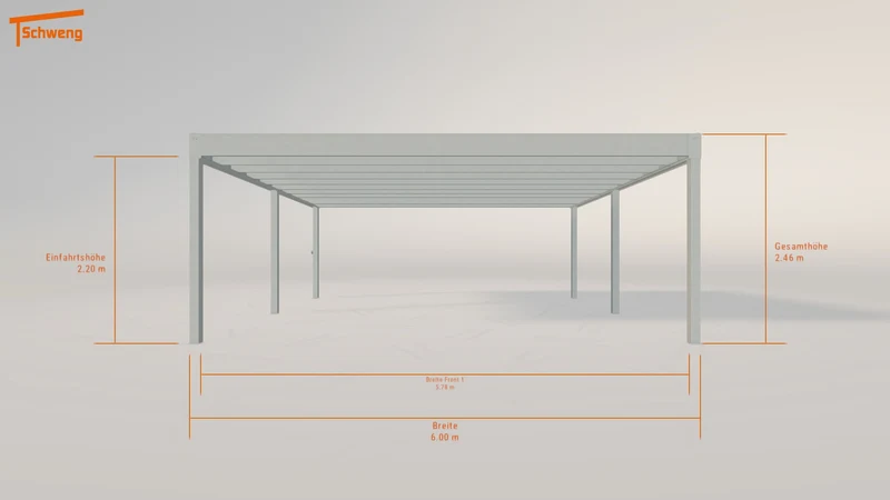 #AT Schweng Flachdachcarport C600+ (ID 33gbyn) #MTG