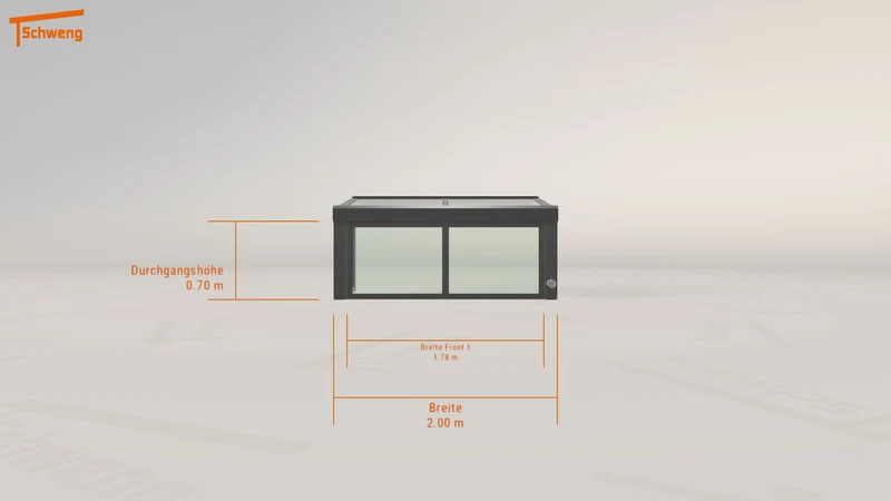 #DE Schweng Terrassenüberdachung S400 (ID bk8mzm)