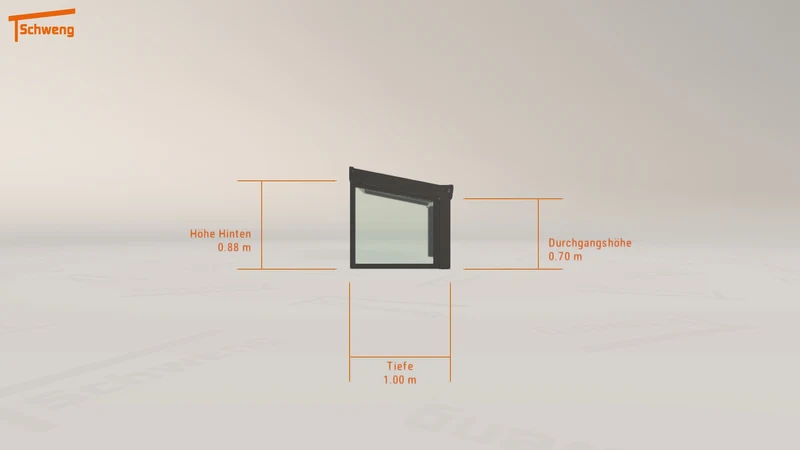 #DE Schweng Terrassenüberdachung S400 (ID bk8mzm)