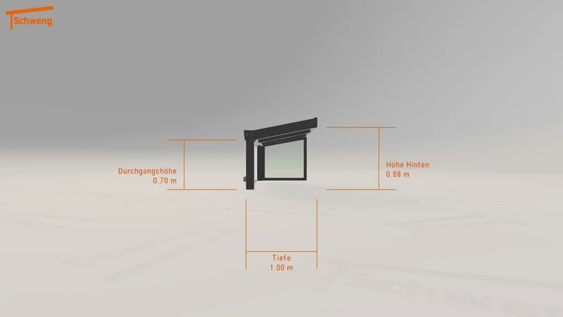 #DE Schweng Terrassenüberdachung S400 (ID bk8mzm)