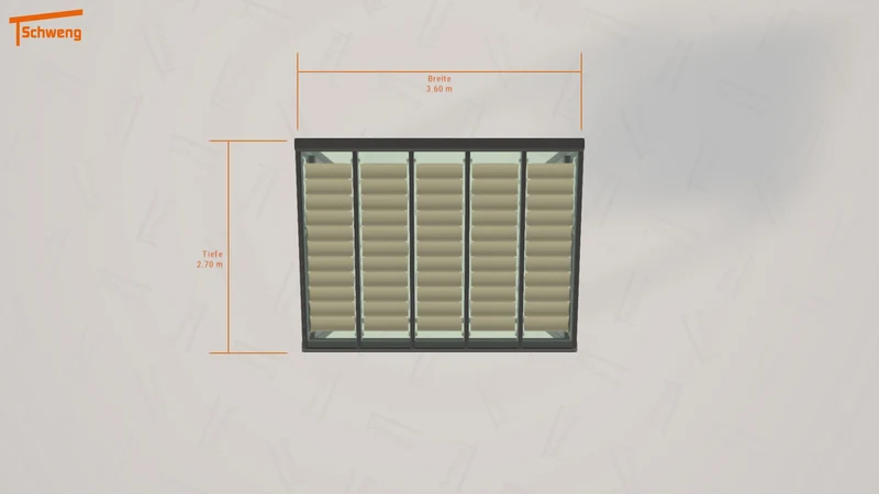 #DE Schweng Terrassenüberdachung S400 (ID ygk9rz) #MTG