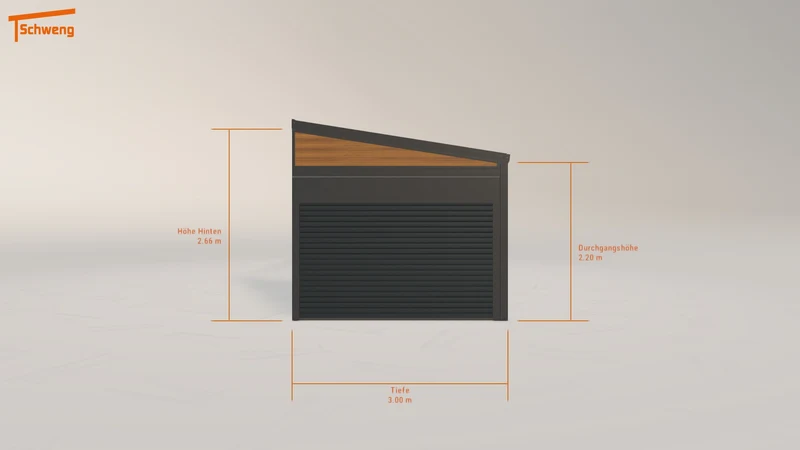 #DE Schweng Pultdachcarport S350 (ID k2y23b) #MTG