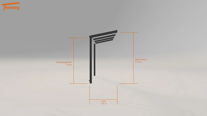 #DE Schweng Terrassenüberdachung S350 (ID w3n3pb)