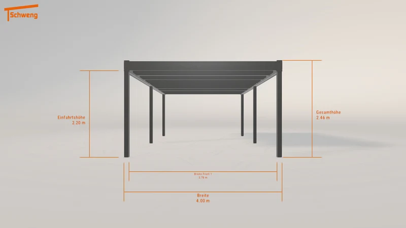 #DE Schweng Flachdachcarport C600 (ID pb3kr3) #MTG