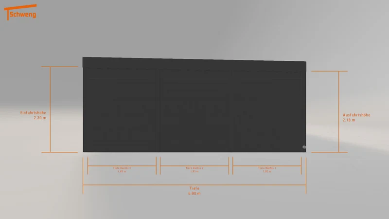#DE Schweng Flachdachcarport C600+ (ID 9wdmg7) #MTG