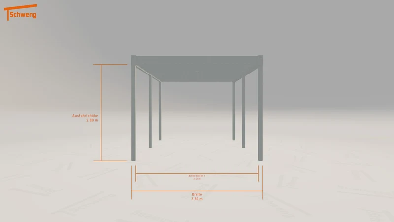 #DE Schweng Flachdachcarport C600+ (ID x7krqw) #MTG
