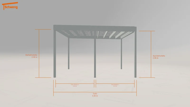 #DE Schweng Flachdachcarport C600+ (ID x7krqw) #MTG