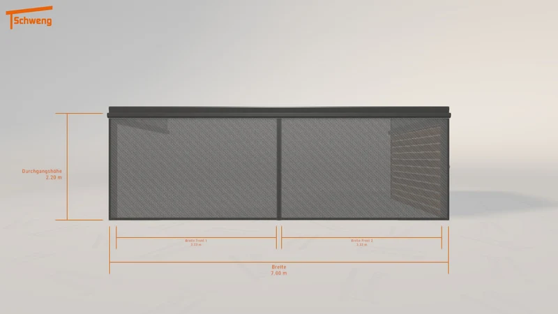 #DE Schweng Terrassenüberdachung S400 (ID 77gzx7)