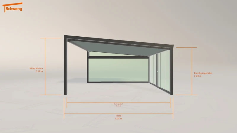 #DE Schweng Terrassenüberdachung S400 (ID 2qg737)