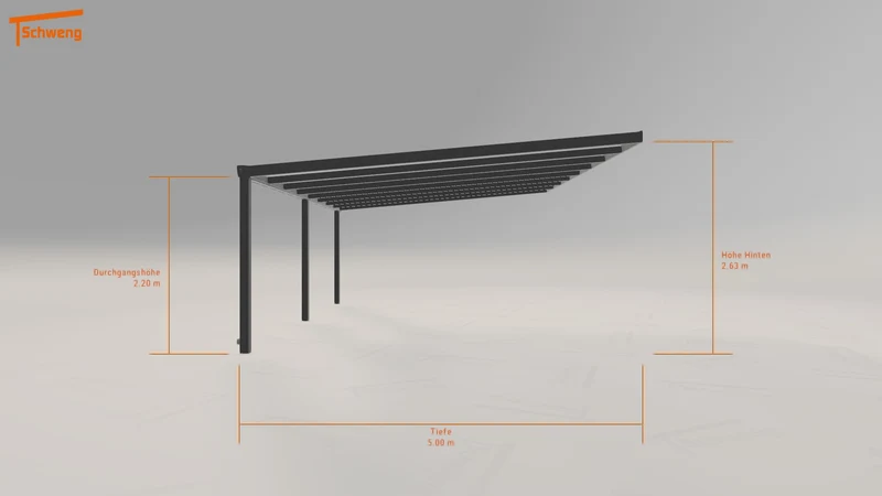 #DE Schweng Terrassenüberdachung S400 (ID dvwy57)