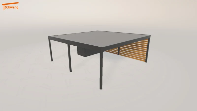 #DE Schweng Flachdachcarport C600+ (ID dvwzz7) #MTG