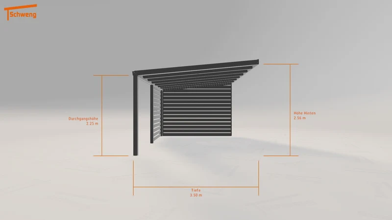 #DE Schweng Terrassenüberdachung S350 (ID ygk7nr)