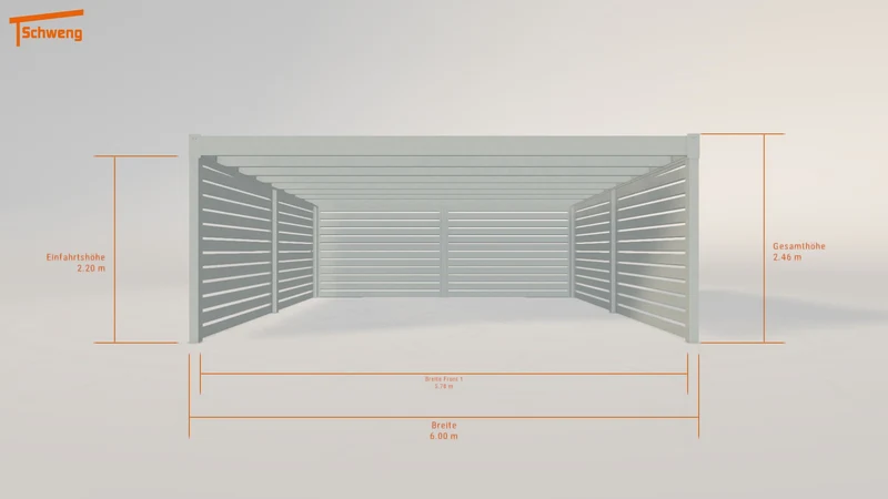 #AT Schweng Flachdachcarport C600+ (ID n53kgr) #MTG