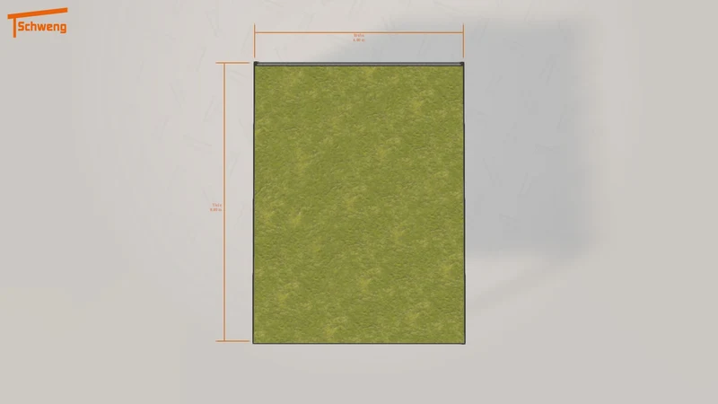 #DE Schweng Flachdachcarport C600+ (ID 42gbrd) #MTG