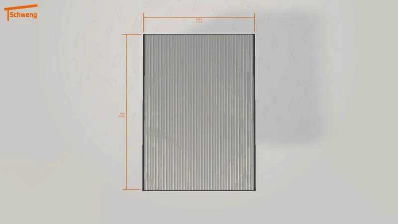 #DE Schweng Flachdachcarport C600+ (ID g7bwyq) #MTG