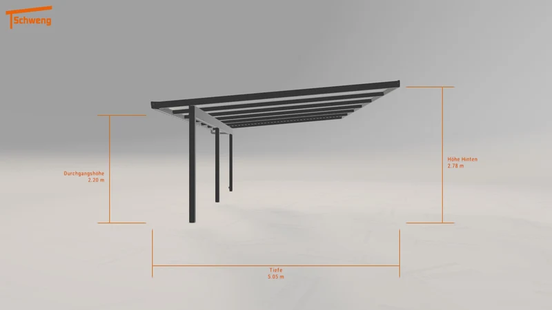 #DE Schweng Pultdachcarport S400 (ID 85rk8d)