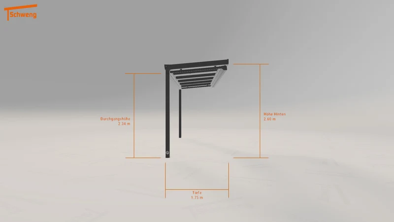 #DE Schweng Terrassenüberdachung S400 (ID 5mgz3k)