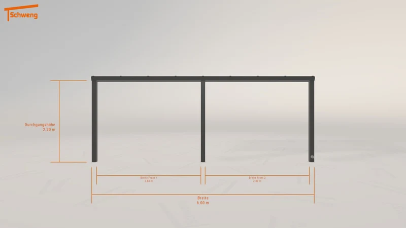 #DE Schweng Terrassenüberdachung S350 (ID 85b3gw)