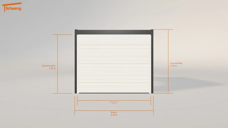 #DE Schweng Flachdachcarport C600 (ID dv3b27) #MTG