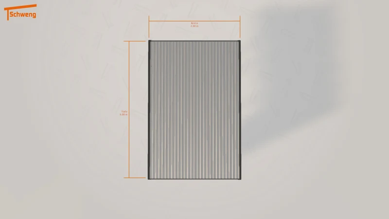 #DE Schweng Flachdachcarport C600 (ID dv3b27) #MTG