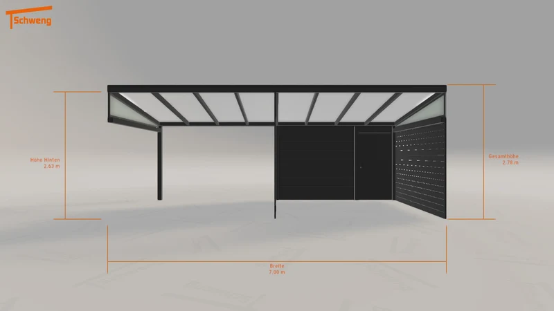 #DE Schweng Pultdachcarport S400 (ID 9wd99q) #MTG