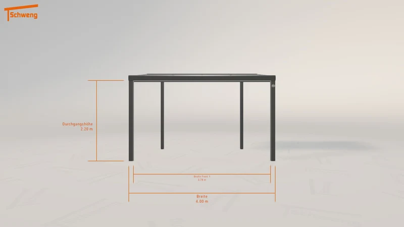 #DE Schweng Terrassenüberdachung S400 (ID w3n5rw)