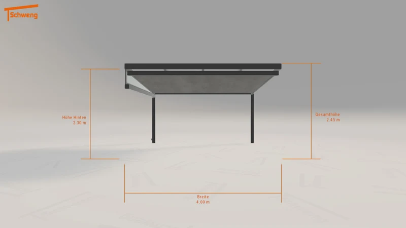 #DE Schweng Terrassenüberdachung S400 (ID ygnxkv)