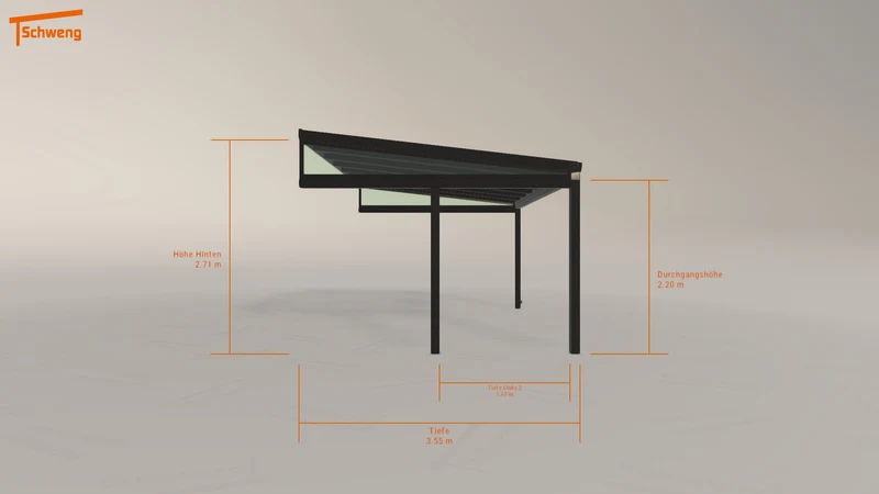 #DE Schweng Terrassenüberdachung S350 (ID dv3bw3)