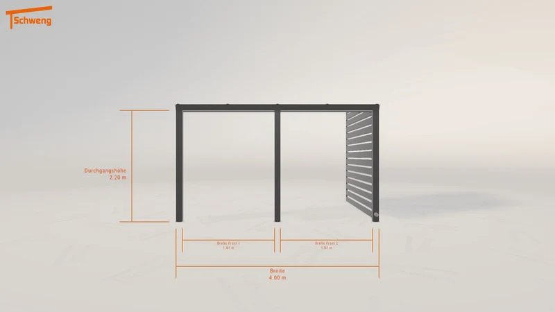 #DE Schweng Terrassenüberdachung S350 (ID v4rydb)