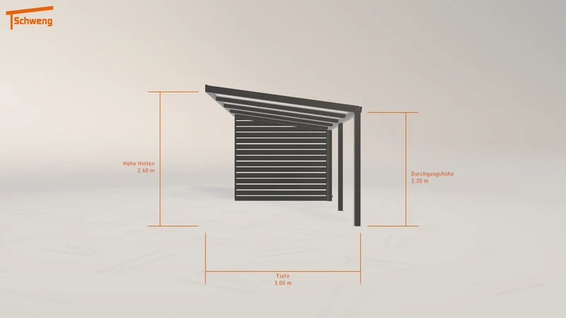 #DE Schweng Terrassenüberdachung S350 (ID v4rydb)