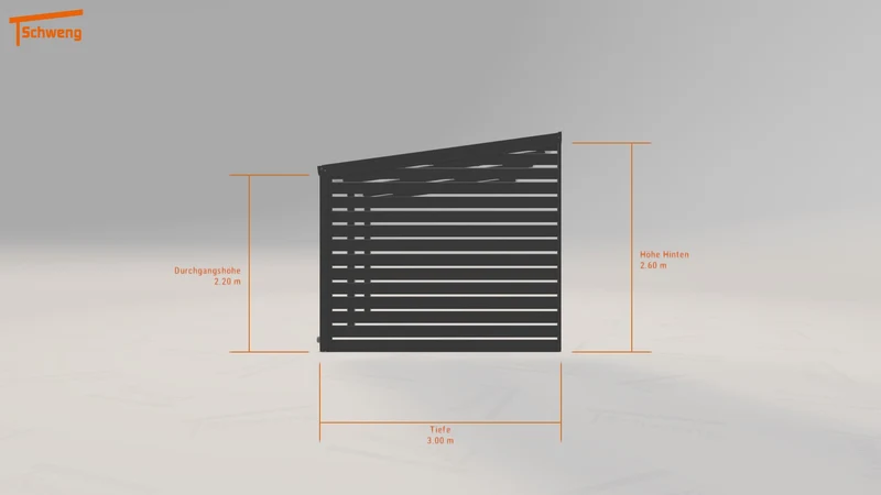 #DE Schweng Terrassenüberdachung S350 (ID v4rydb)