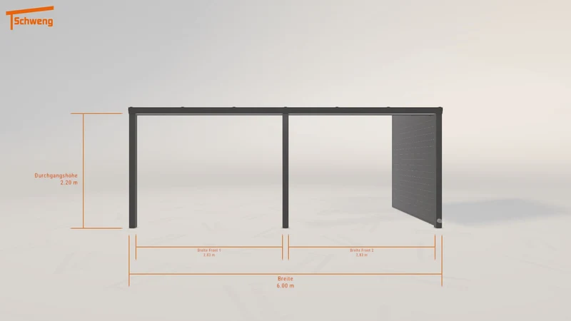 #DE Schweng Terrassenüberdachung S350 (ID bkgv82)