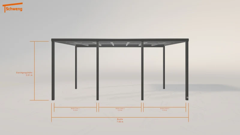 #DE Schweng Pultdachcarport S400 (ID qd352k) #MTG