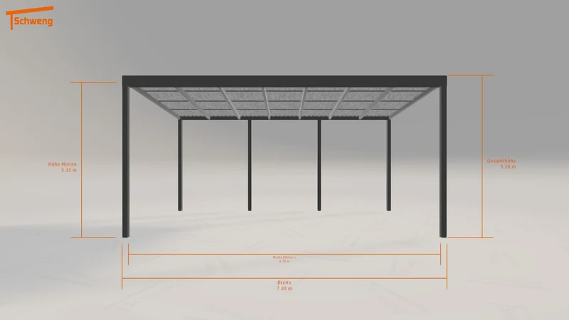 #DE Schweng Pultdachcarport S400 (ID qd352k) #MTG