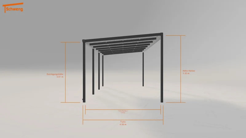 #DE Schweng Pultdachcarport S400 (ID qd352k) #MTG