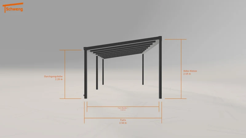 #DE Schweng Terrassenüberdachung S400 (ID mj3gr3)