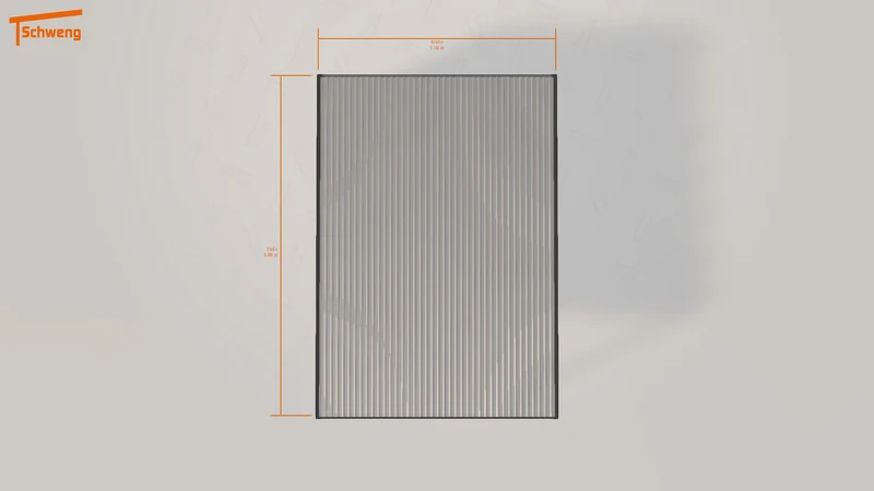#DE Schweng Flachdachcarport C600+ (ID 2qgrd9) #MTG