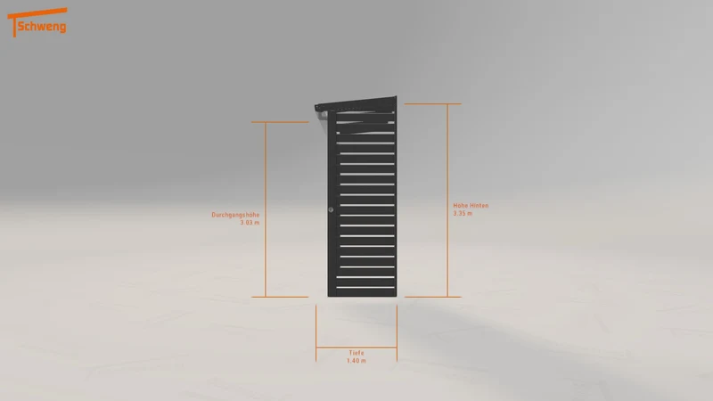 #DE Schweng Terrassenüberdachung S350 (ID rj3qv2)