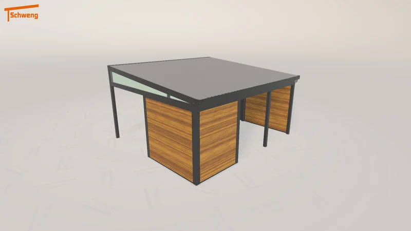 #DE Schweng Pultdachcarport S400 (ID g7b4n7)