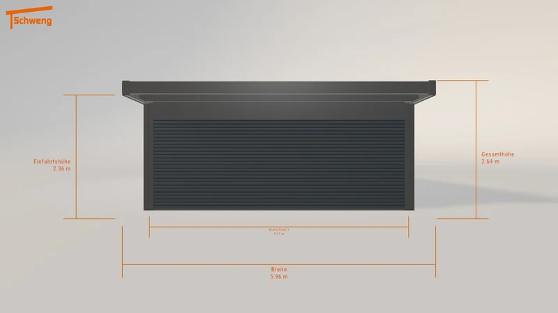#DE Schweng Flachdachcarport C600 (ID pb3zwb) #MTG