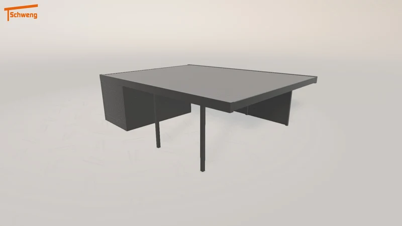 #DE Schweng Flachdachcarport C600 (ID w3rgbg) #MTG