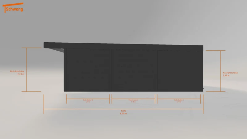 #DE Schweng Flachdachcarport C600 (ID w3rgbg) #MTG