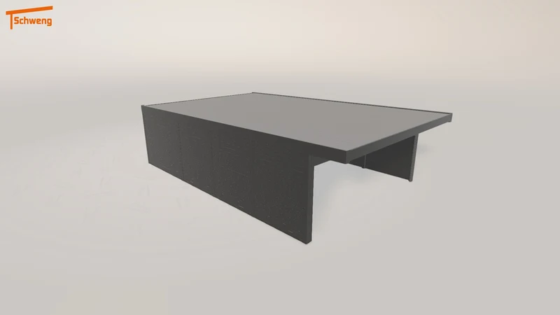 #DE Schweng Flachdachcarport C600 (ID jj324b) #MTG