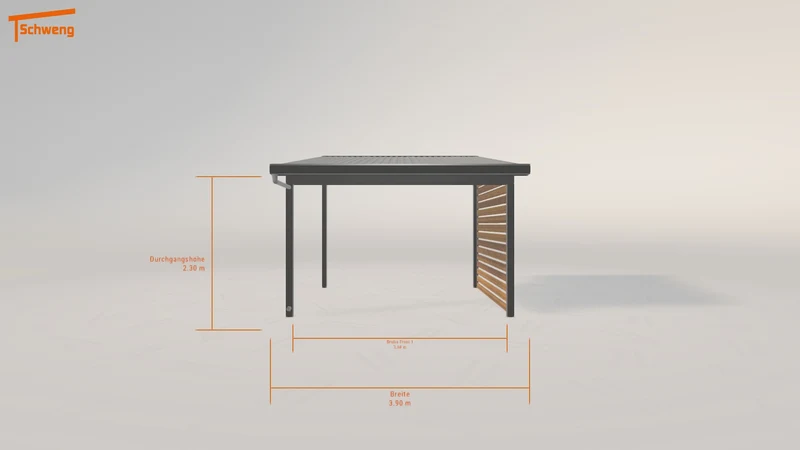 #DE Schweng Pultdachcarport S400 (ID rj3n7d) #MTG