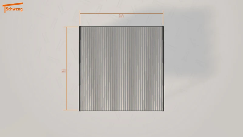 #DE Schweng Flachdachcarport C600 (ID qd3zqp) #MTG
