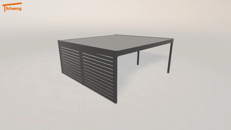 #DE Schweng Flachdachcarport C600 (ID 42gpy2) #MTG