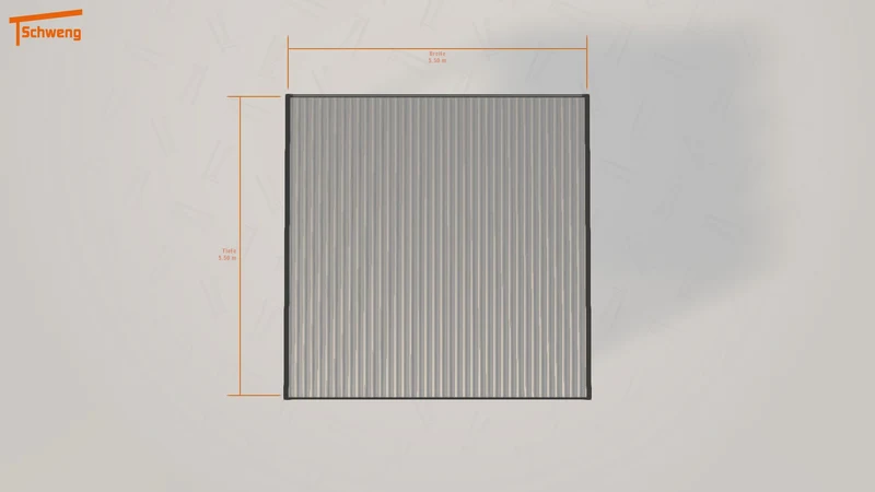 #DE Schweng Flachdachcarport C600 (ID v4dnbx) #MTG
