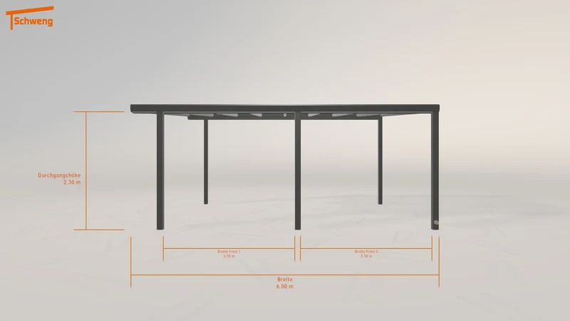 #DE Schweng Pultdachcarport S400 (ID 42gdmm) #MTG