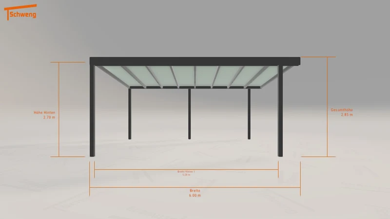 #DE Schweng Pultdachcarport S400 (ID 42gdmm) #MTG