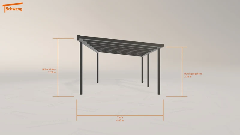 #DE Schweng Pultdachcarport S400 (ID 42gdmm) #MTG